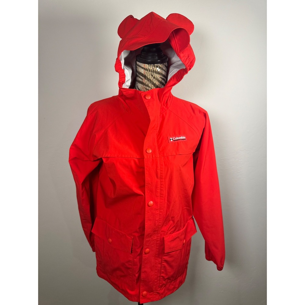 Disney Columbia Limited Series Mickey Mouse Raincoat Kids L 14/16